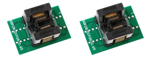 2 Ranuras De Prueba De Chip Tssop20 Burn Block Ssop20 Progra