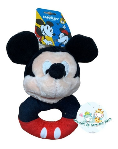 Sonajero De Peluche Mickey Daisy Donald Minnie Pluto Disney