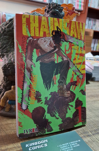Chainsaw Man. Tomos 1 Y 2. Editorial Ivrea. Argentina.