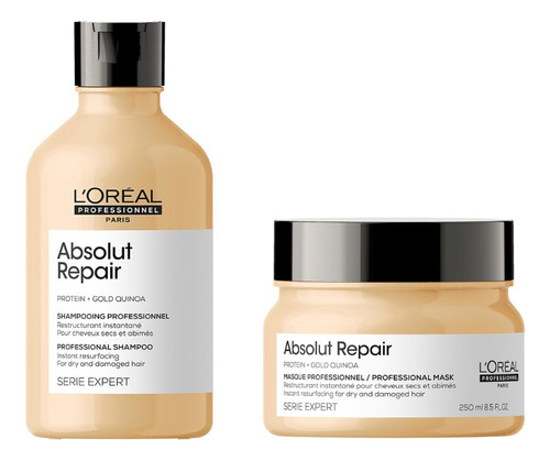 Bipack Absolut Repair Shamp 300ml  Masc 250ml Loréal