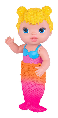 Boneca Baby's Collection Minha Sereia - Super Toys