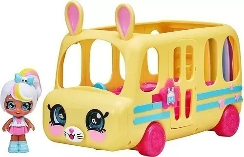 Kindi Kids Minis Autobus Escolar Grande C/ Muñeca - Original