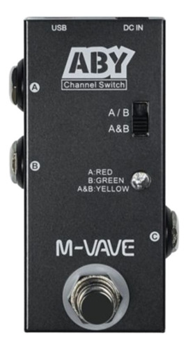 Pedal M-vave Aby Selector De Linea A/b A Y B