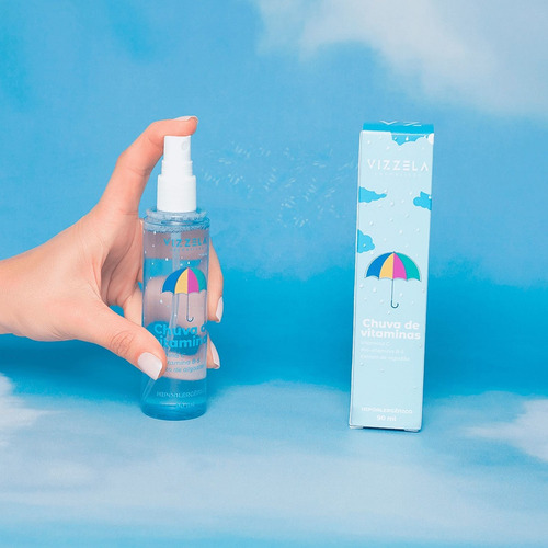 Imagem 1 de 3 de Chuva De Vitaminas Vizzela - Bruma Facial
