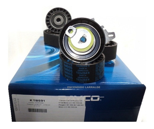 Imagen 1 de 4 de Kit De Distribucion Dayco Peugeot 408 2.0l Ew10a