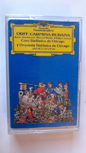 Cassette De Carmina Burana Coro Sinfonico De Chicago(1576