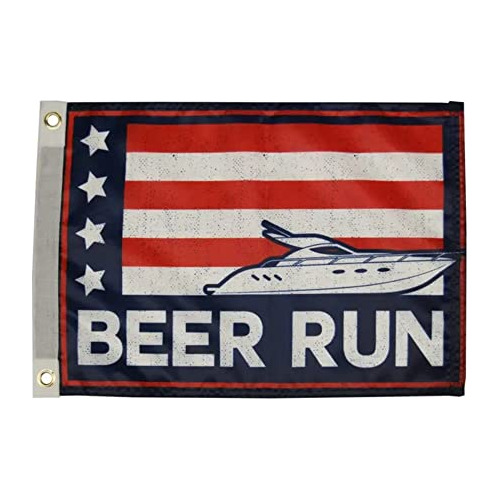 Bandera De Taylormade Beer Run De 12  X 18 