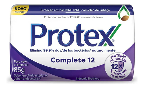 Kit C/46 Sabonete Em Barra Protex Complete 12 85g