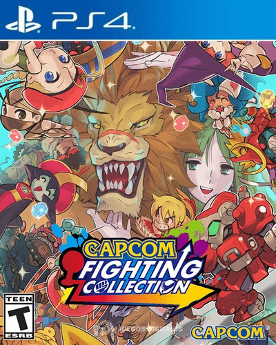 Juego De Ps4 Capcom Fighting Collection Nuevo Sellado
