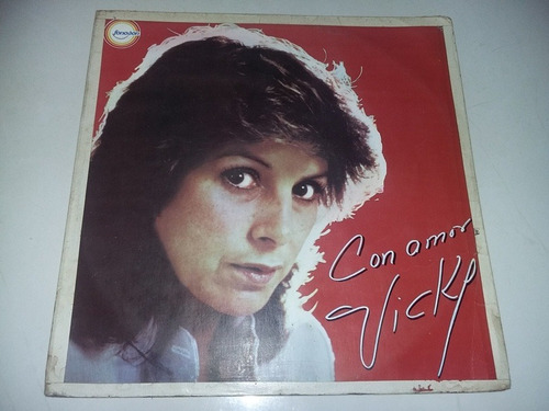 Lp Vinilo Disco Acetato Vinyl Vicky Con Amor