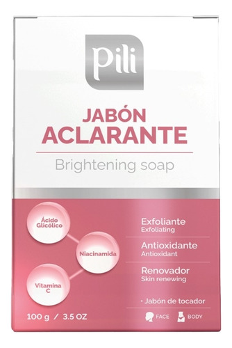 Jabon Pili Aclarante 100 G - g a $180