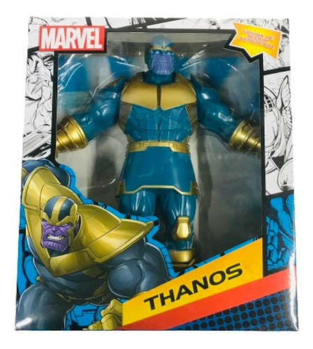 Muñeco Thanos Articulado 23cm Marvel New Ar1 53994 Ellobo