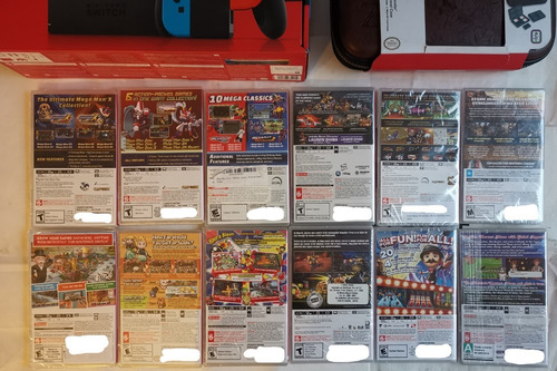 Nintendo Switch 32gb + 14 Juegos + Case + Varios Accesorioss