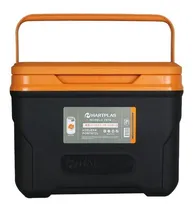 Comprar Hielera Hartplas Izta Capacidad 9qt, 8.5lit Rectangular Color Negro con Naranja