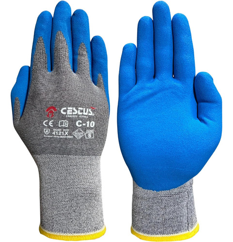 C-10, Foam Nitrile Coated Work Gloves, Touchscreen, Ultra-li