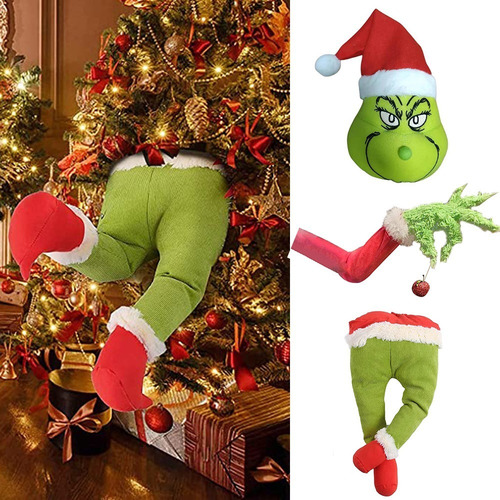 3 Adornos Para Árbol De Navidad Grinch | Meses sin intereses 3 Adornos Para Árbol De Navidad Grinch | Meses sin intereses