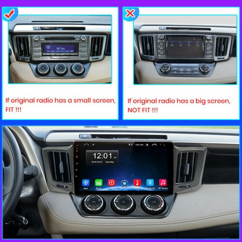 Radio De Coche Android 10pulgada Para Toyota Rav4 2012-2018