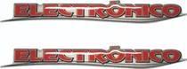 Comprar Calco Mercedes Benz  Electrónico Kit X 2  (con Relieve)