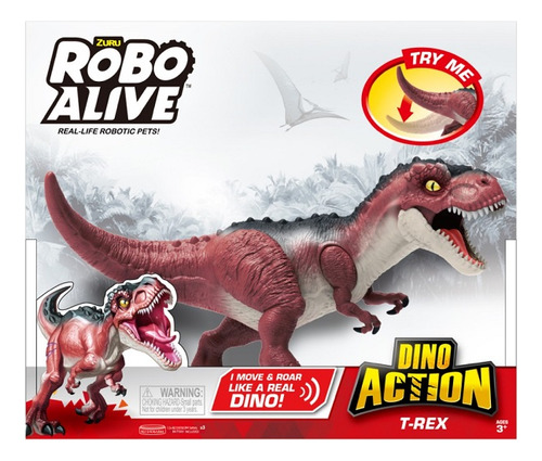 Robo Alive T-rex Dino Action Candide