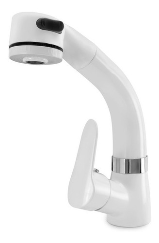 Llave Mezclador  Lavaplatos Ajustable-blanco 13001