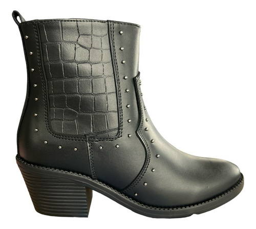 Botas Boots Michel Mujer 2426 Dama Negro