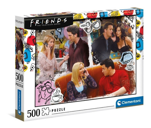 Puzzle 500pz Friends 35090 - Clementoni
