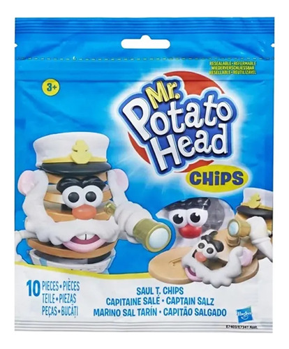 Muñeco Sr Cara De Papa Mr Potato Head Chips Capitan Marino