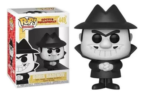 Funko Pop Rocky Bullwinkle Boris Badenov 449 - Funko