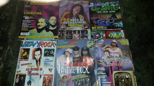 Imagen 1 de 4 de Revistas De Rock Y Afiches, Leer, Ref5