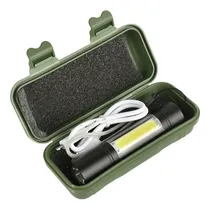 Comprar Linterna Militar Táctica Usb Profesional Láser Led Cob 