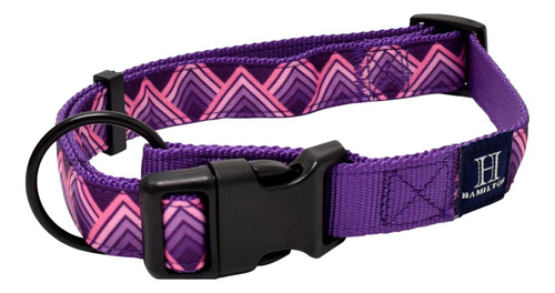 Collar De Perro Hamilton, Collar De Perro Púrpura Ajustable,