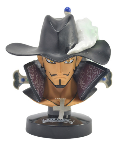 Figura Muñeco Busto De One Piece Dracule Mihawk