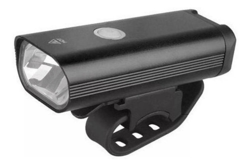 Kit Farol Bike 400 Lumens Com Lanterna Vista Light Usb 5f Cor Preto