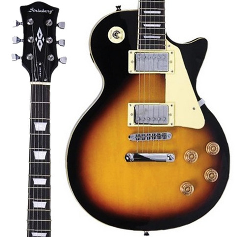 Guitarra Strinberg Lps-230 Lps230 Sb Les Paul Sunburst