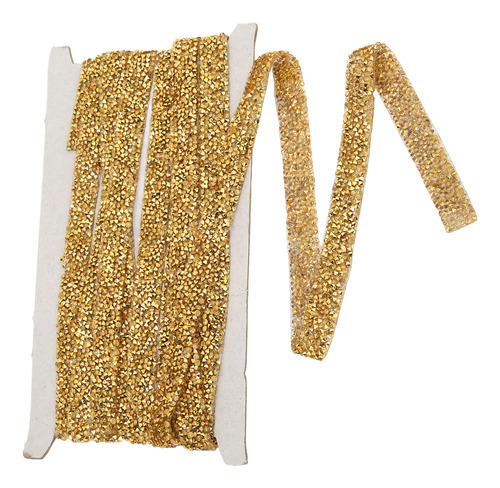 Fitas De Strass, Strass Brilhantes, 5 Jardas E 1,5 Cm De Lar