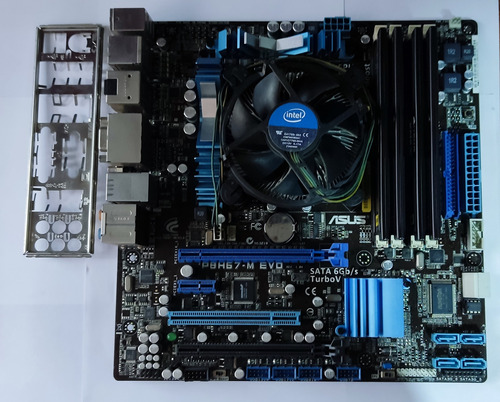 Combo Asus P8h67-m Evo Lga 1155 + Core I7-2600 + 16gb Ddr3