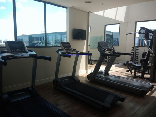 Imagem 6 de 15 de Apartamento Studio Mobiliado 29m², 01 Dormitório, 01 Banheiro E 01 Vaga Na Garagem. Condomínio Com Portaria 24hrs, Piscina Adulto E Infantil - 22062208 - 71147480