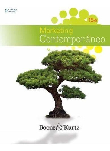 Marketing Contemporaneo 15 Ed, De Kurtz  David L.. Editorial Heinle Cengage En Español