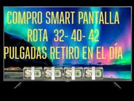 Imagen 1 de 5 de Servicio Tecnico Tv, Led, Smart Tv, Compro Tv Led Rota