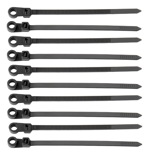 2 Paquete De 2-6 10 Piezas De Bridas De Nailon Con 2 Piezas