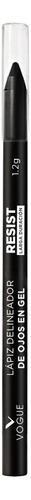 Delineador Gel Resist Vogue Negro Efecto Mate