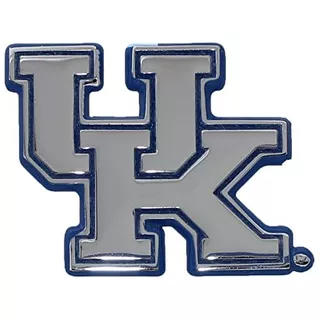 Emblema De Metal Cromado De Universidad De Kentucky Wil...