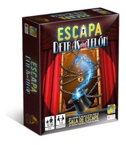 Juego De Mesa Escapa Detras Del Telon Top Toys 