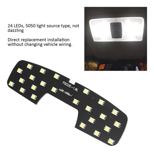 Luz De Lectura Del Coche 12v 5w Smd Llevó La Lámpara De Tech
