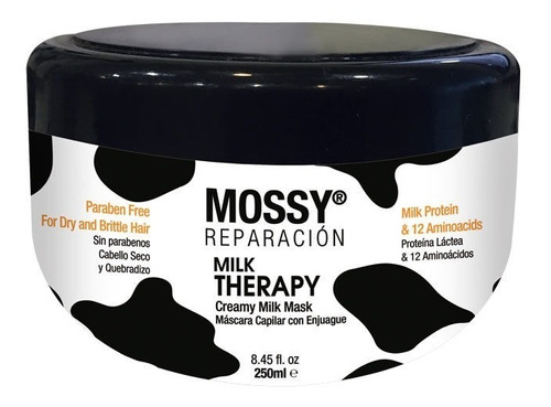 Mossy Milk Creamy, Máscara Capilar Reparadora