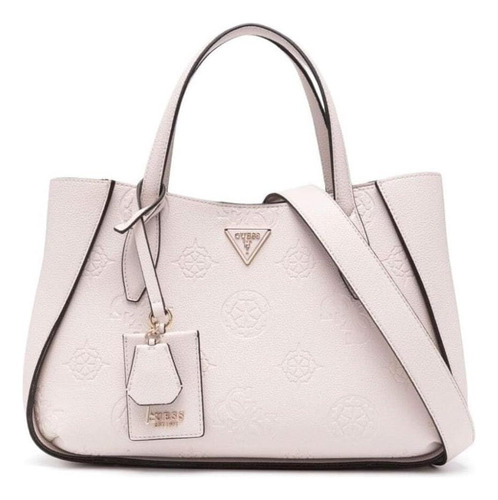 Guess Keandra Girlfriend Satchel, Logotipo De Piedra