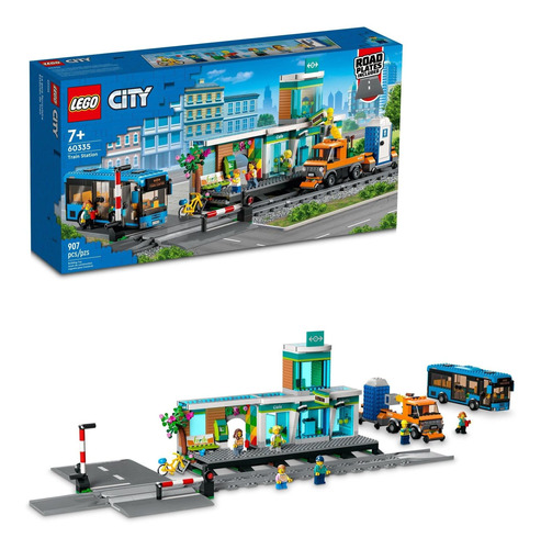 Lego City Train Station 60335 Juego De Construccion