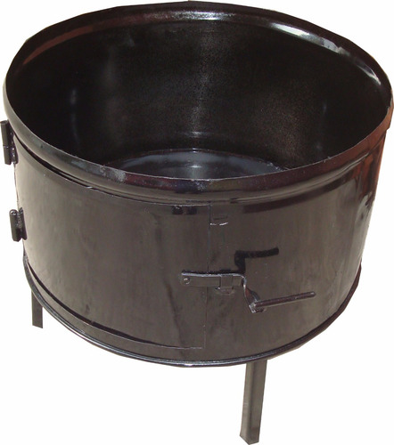 Imagen 3 de 3 de Fogonero Grande Para Cualquier Tipo De Parrilla Puerta Ancha