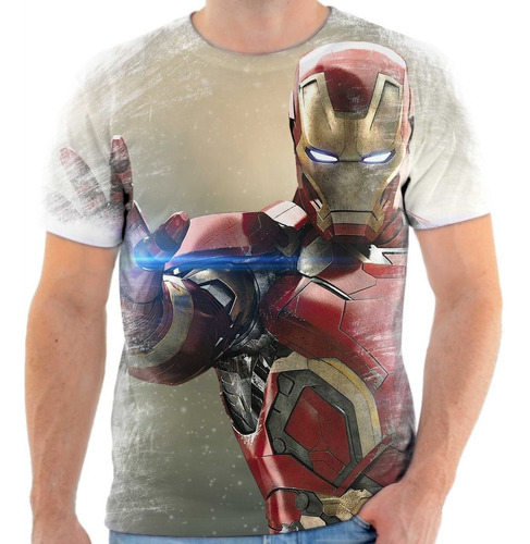 Camisa Camiseta Homem De Ferro Hérois 18