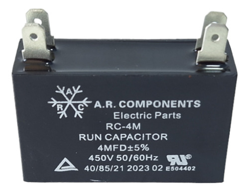 Capacitor A.r.components 4 Mfd X 450v 5und